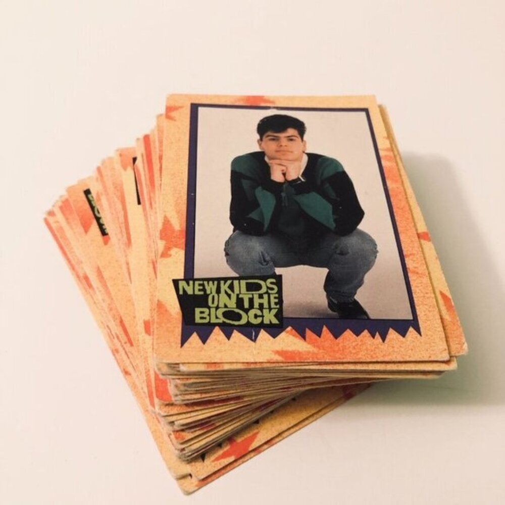 Vtg 1989 New Kids on  The Block 52 Assorted Trading Cards